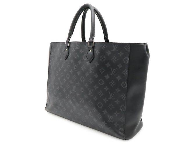 Louis Vuitton Monogram Eclipse Grand Sac Tote Schwarz - Ansicht 2