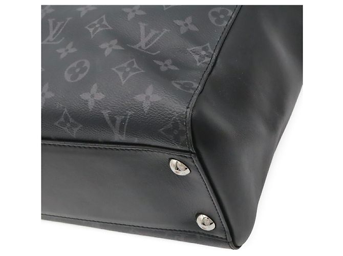 Louis Vuitton Monogram Eclipse Grand Sac Tote Schwarz - Ansicht 3