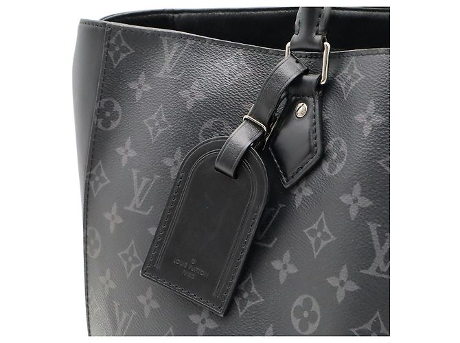 Louis Vuitton Monogram Eclipse Grand Sac Tote Schwarz - Ansicht 8