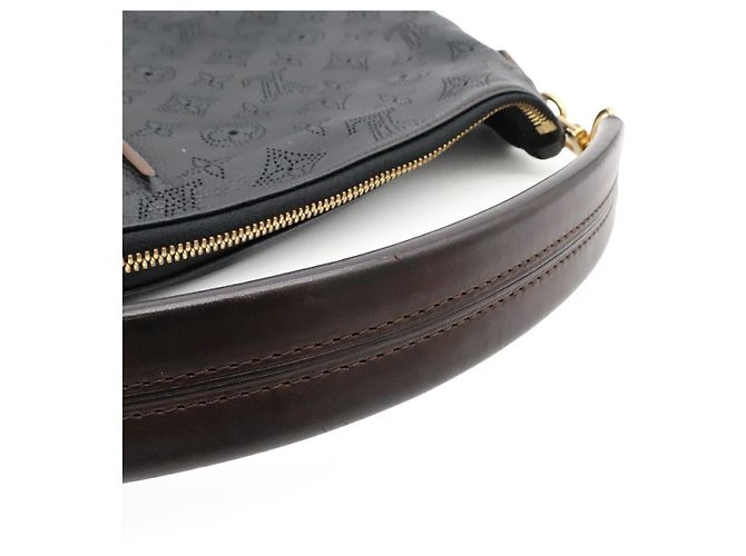 Borsa Louis Vuitton Mahina Selene PM Nero - vista 5
