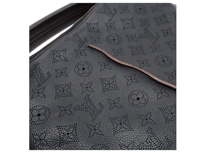 Borsa Louis Vuitton Mahina Selene PM Nero - vista 6