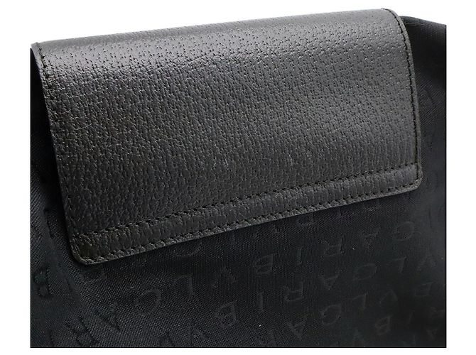 Bulgari Borsa a tracolla Bvlgari Logo Mania Nero - vista 8