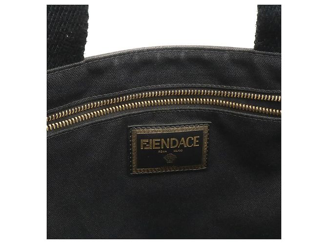 Fendi Fendace Tote Bag Schwarz - Ansicht 6