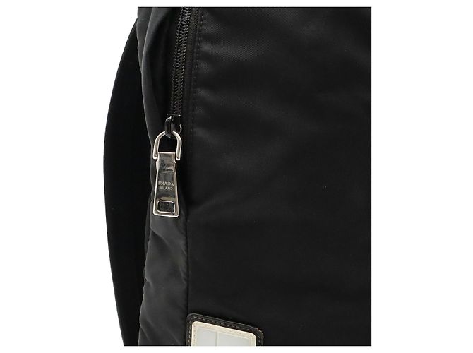 Mochila Prada de nylon negro - vista 6