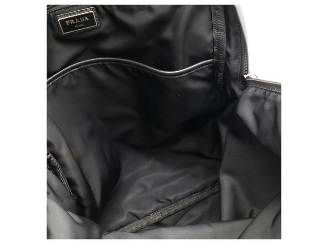 Mochila Prada de nylon negro - vista 9