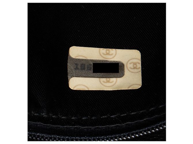 Chanel Vintage Camera Bag aus Lammleder mit Quaste Schwarz - Ansicht 6