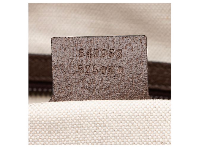 Gucci GG Supreme Savoy Medium Duffle Marrone Beige - vista 6