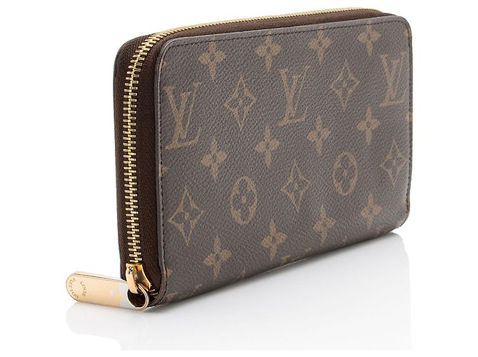 Louis Vuitton Monogram Canvas Zippy Wallet Braun - Ansicht 2