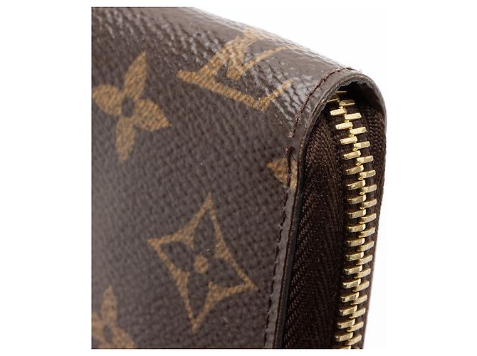 Louis Vuitton Monogram Canvas Zippy Wallet Braun - Ansicht 8