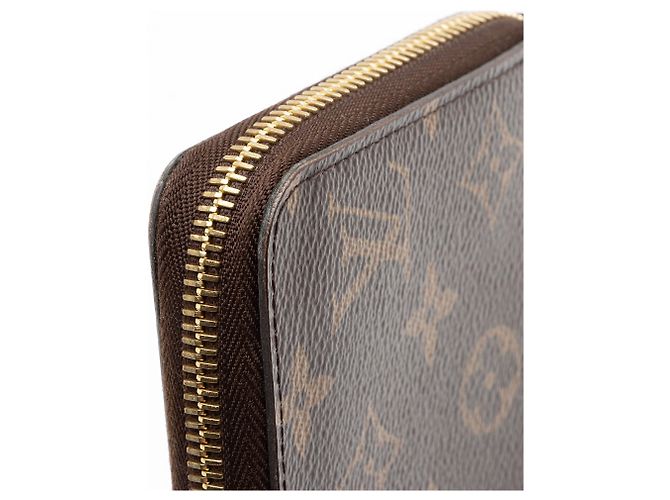 Louis Vuitton Monogram Canvas Zippy Wallet Braun - Ansicht 9