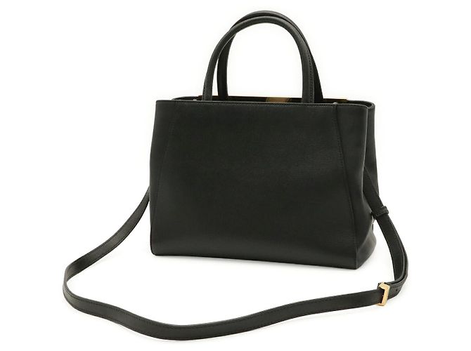 Fendi Petite 2Jours Tote Bag Schwarz - Ansicht 2