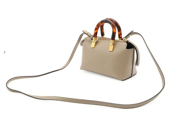 Borsa Fendi By The Way Mini Marrone Beige - vista 2