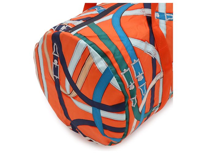 Hermès Hermes Air Silk Duffle 44 Multicolore - vista 8