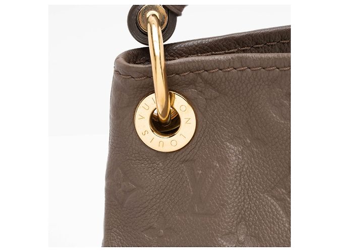 Borsa a tracolla Louis Vuitton Monogram Empreinte Artsy MM Marrone - vista 10