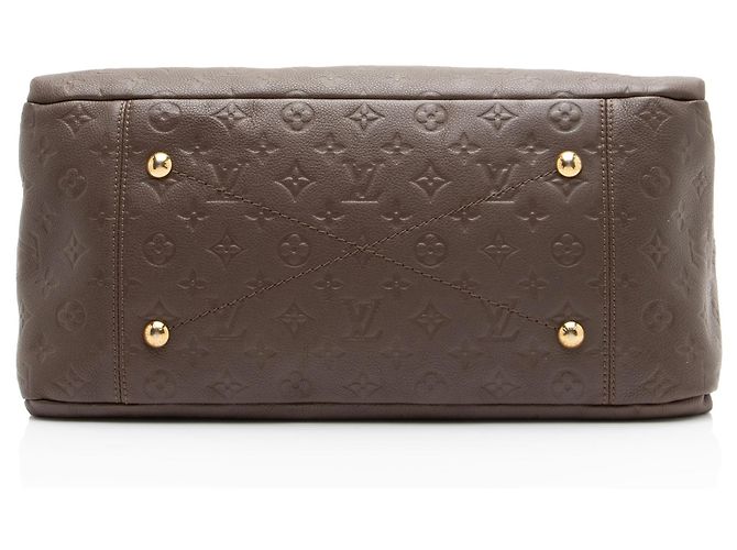Borsa a tracolla Louis Vuitton Monogram Empreinte Artsy MM Marrone - vista 4