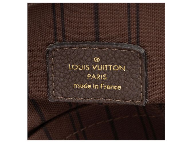 Borsa a tracolla Louis Vuitton Monogram Empreinte Artsy MM Marrone - vista 8