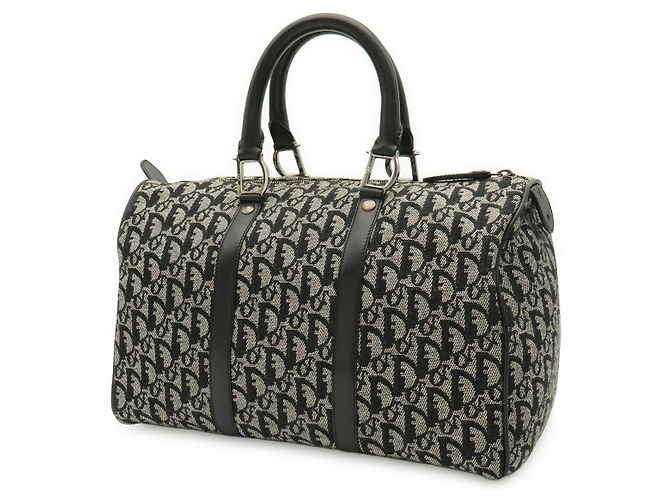 Autre Marque Borsa Boston Dior Trotter Nero - vista 2