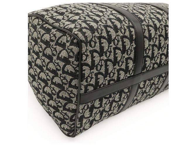 Autre Marque Borsa Boston Dior Trotter Nero - vista 3