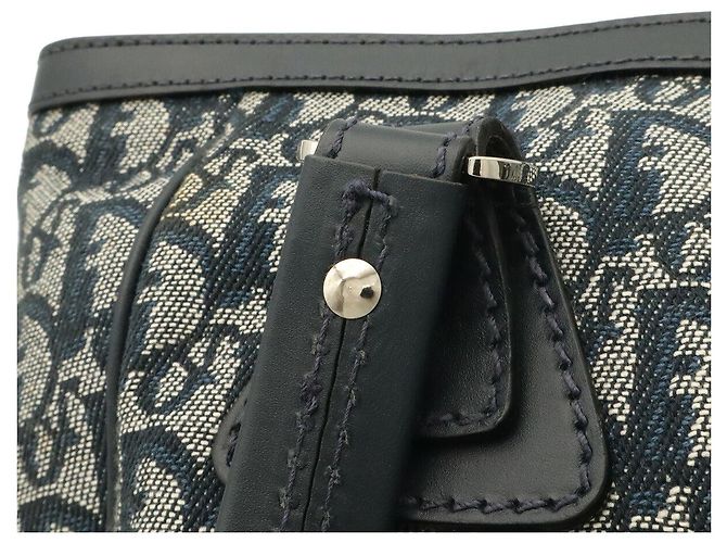 Autre Marque Borsa Tote Dior Trotter Blu - vista 5