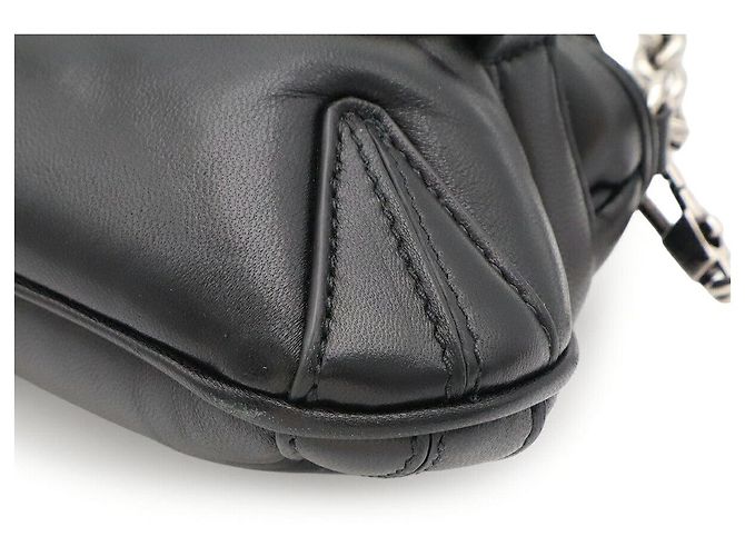 Borsa a tracolla Gucci Horsebit Small Chain Nero - vista 3