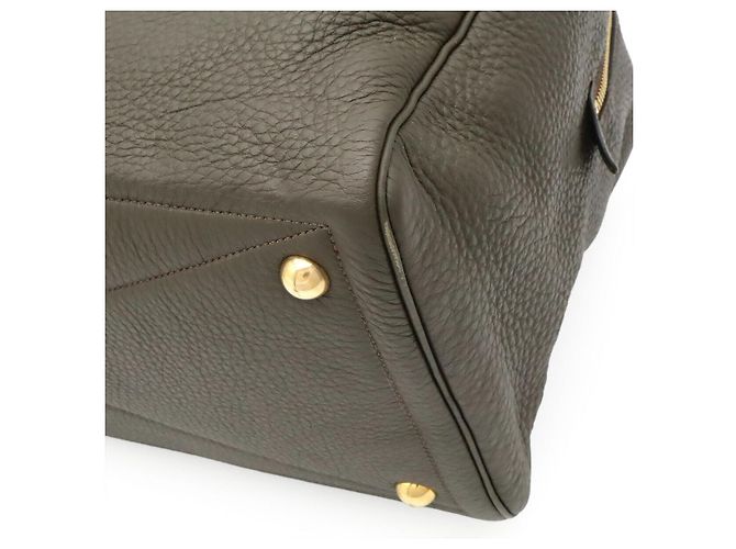 Hermès Borsa Hermes Victoria Boston Bag Verde - vista 3