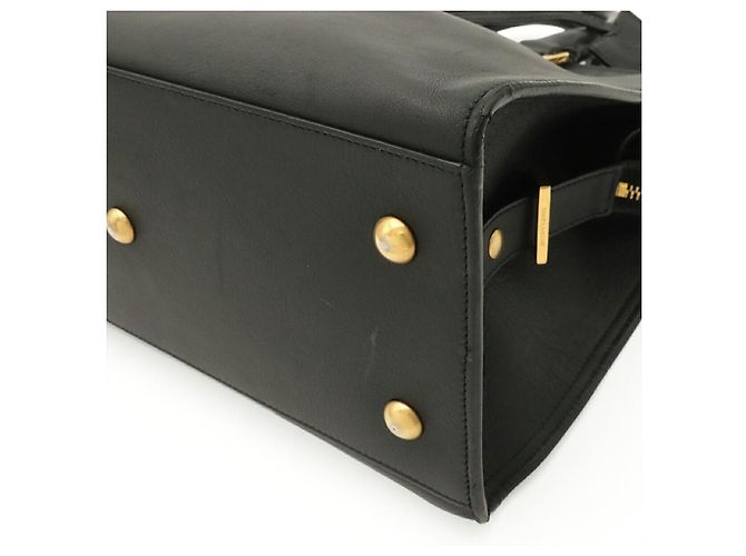 Autre Marque Borsa a mano Yves Saint Laurent Y Line Petit Cabas Nero - vista 3