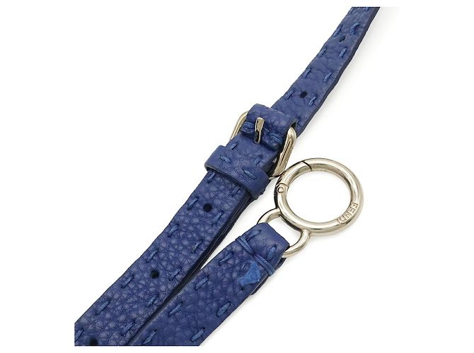 mala Fendi Selleria Peekaboo Regular Azul - vista 4