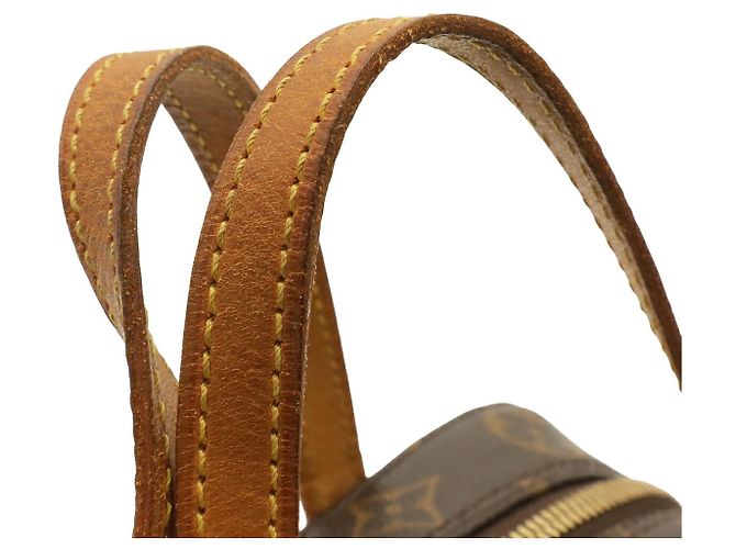Sac à main Louis Vuitton Spontini Marron - vue 4