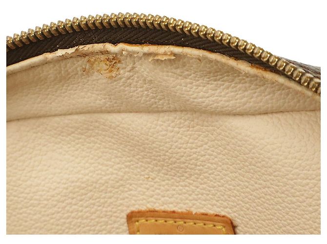 Sac à main Louis Vuitton Spontini Marron - vue 9