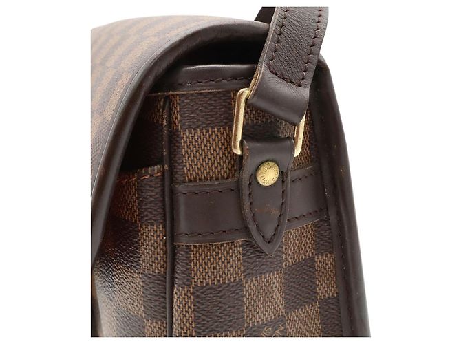 Borsa a tracolla Louis Vuitton Damier Marrone - vista 6