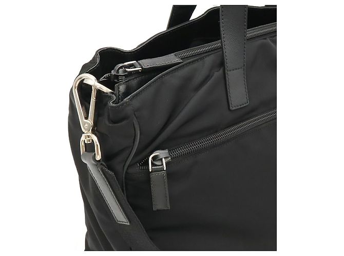 Pasta Prada em Nylon Preto - vista 5
