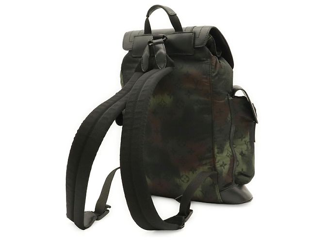 Zaino Louis Vuitton Christopher PM Verde - vista 2