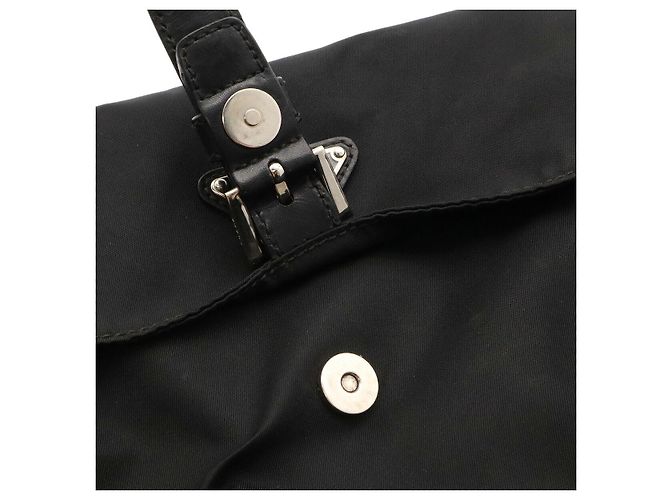 Borsa a tracolla Prada con logo triangolare Nero - vista 7