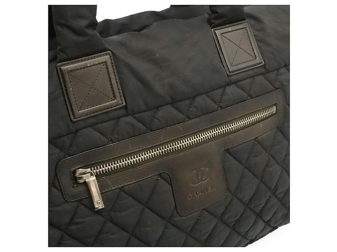 Chanel Coco Cocoon mittlere Tote-Tasche Schwarz - Ansicht 8