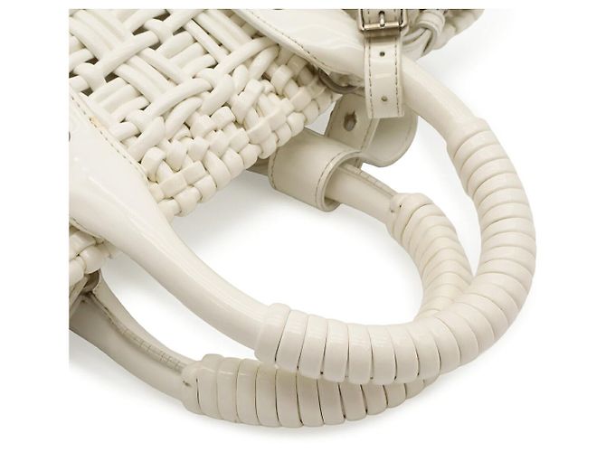 Balenciaga Bistro Handtasche Weiß - Ansicht 4