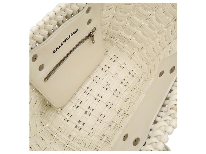 Balenciaga Bistro Handtasche Weiß - Ansicht 5