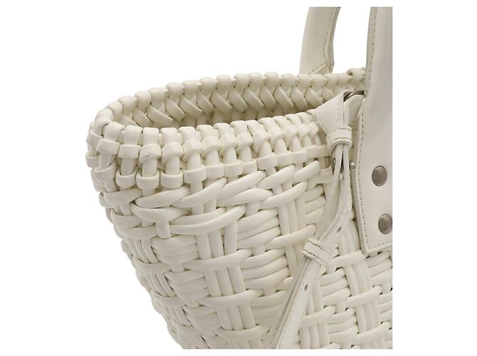 Balenciaga Bistro Handtasche Weiß - Ansicht 7