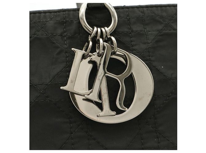 Autre Marque Borsa Dior Lady Dior Cannage Nero - vista 5