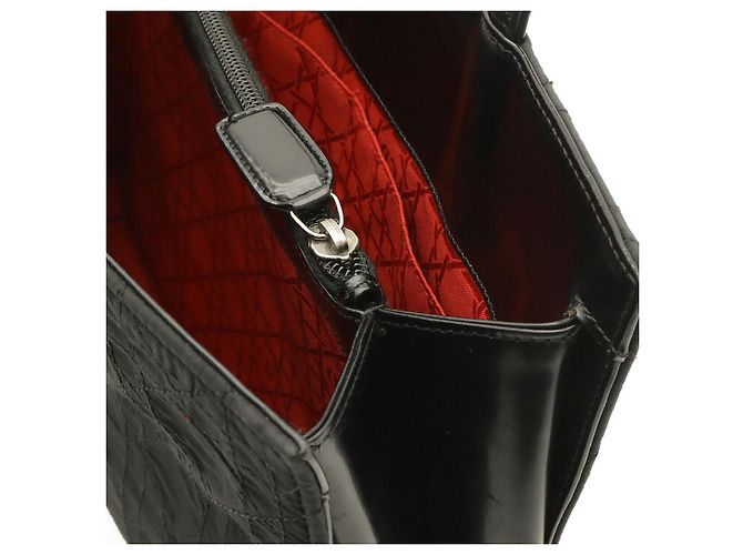 Autre Marque Borsa Dior Lady Dior Cannage Nero - vista 7