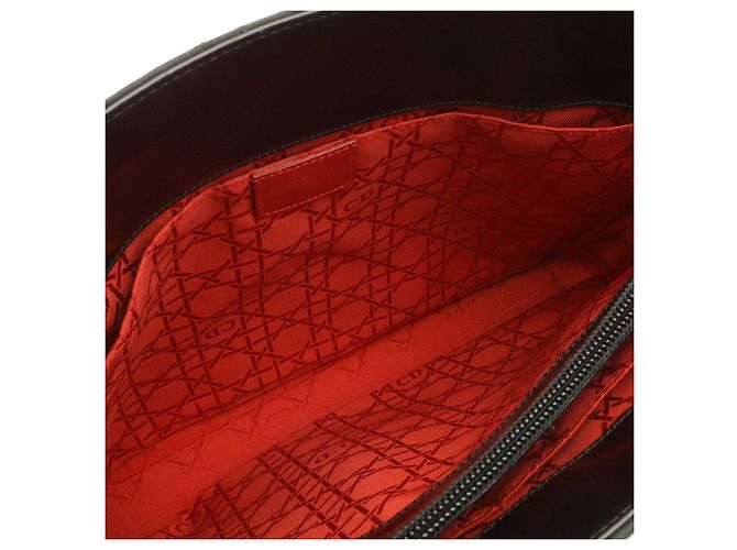 Autre Marque Borsa Dior Lady Dior Cannage Nero - vista 8