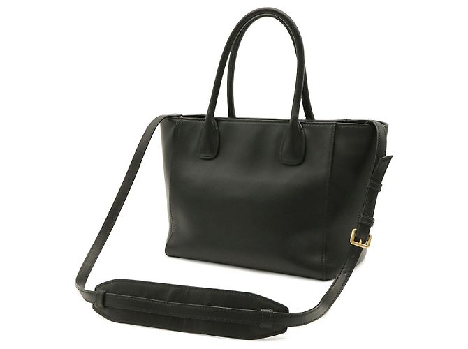 Borsa Tote Miu Miu Madras Nero - vista 2
