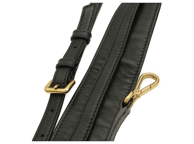 Borsa Tote Miu Miu Madras Nero - vista 5