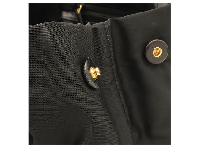 Prada Jacquard-Handtasche mit Schleifen-Logo Schwarz - Ansicht 4
