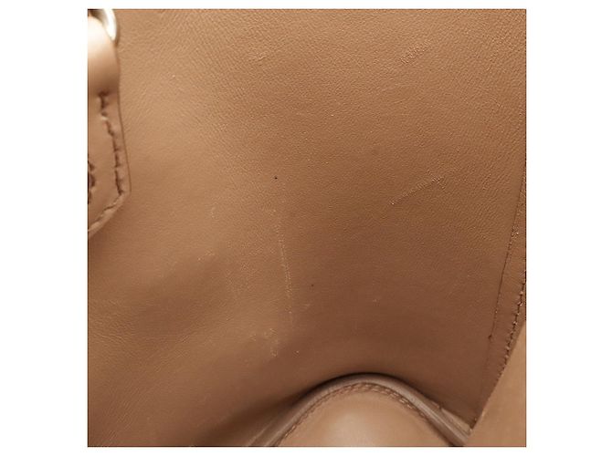Prada Panier Saffiano Mini Bag Marrom Bege - vista 7