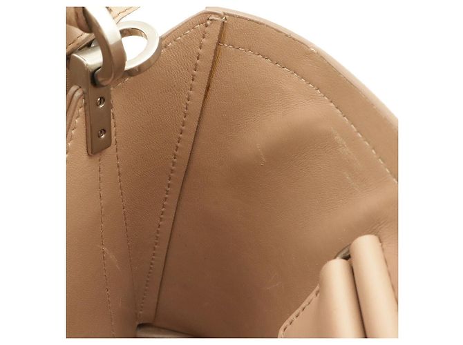 Prada Panier Saffiano Mini Bag Marrom Bege - vista 9