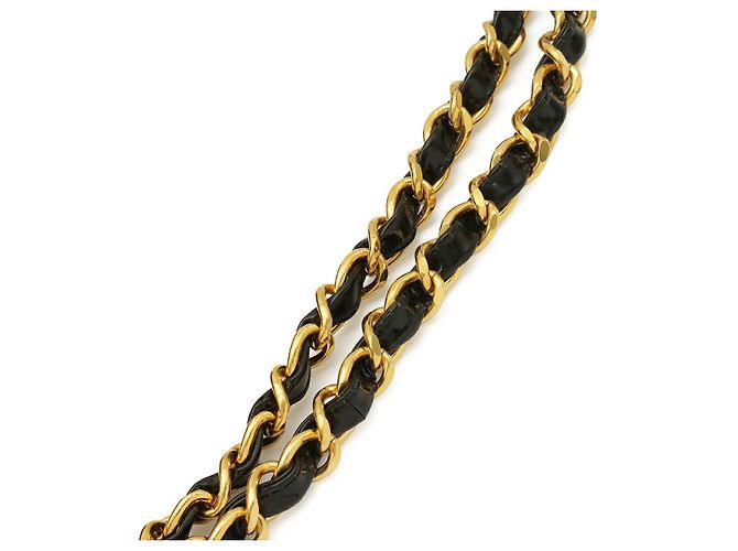 Borsa a tracolla Chanel Matelassé con catena Nero - vista 4