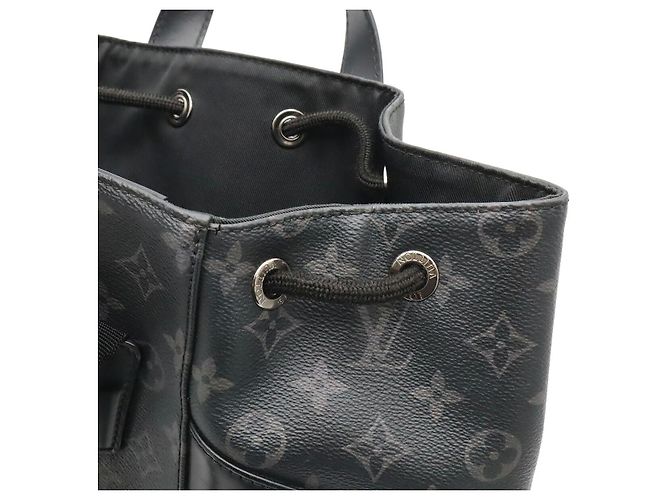 Sac à dos Louis Vuitton Monogram Eclipse Explorer Multicolore - vue 8