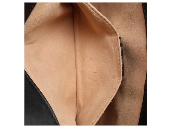 Borsa a tracolla con catena Gucci GG Marmont Nero - vista 8