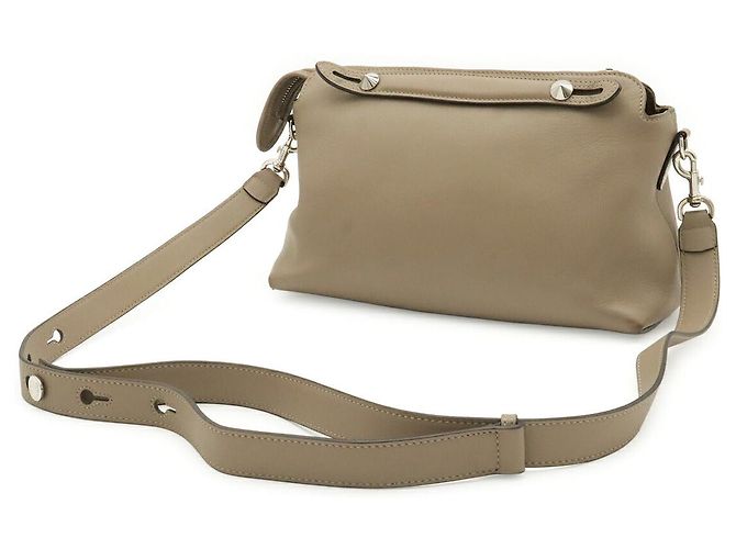 Borsa Fendi By The Way Marrone Beige - vista 2