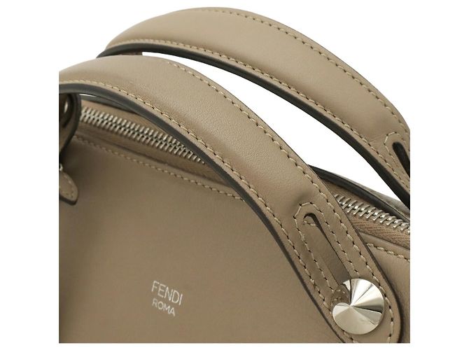 Borsa Fendi By The Way Marrone Beige - vista 4